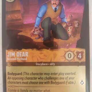 Disney Lorcana Reign of Jafar COMMON Foil Jim Dear #12/204