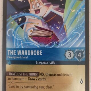 Disney Lorcana Reign of Jafar UNCOMMON Foil The Wardrobe  #160/204