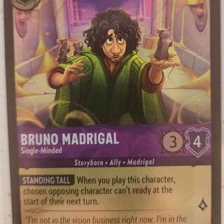 Disney Lorcana Reign of Jafar COMMON Foil Bruno Madrigal #51/204