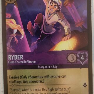 Disney Lorcana Reign of Jafar COMMON Foil Ryder #56/204