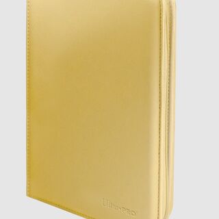 Ultra Pro Vivid 4-Pocket Zippered PRO-Binder Yellow