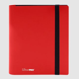 Ultra Pro Eclipse 4-Pocket PRO-Binder Apple Red