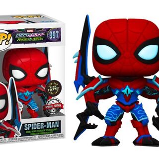 Funko Pop Vinyl Marvel MechStrike Monster Hunters #997 Spider-Man POP! Chase
