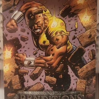2024 Upper Deck Spider-Man Renditions Marvel Luke Cage  #80