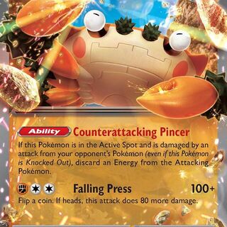 Pokémon TCG: Klawf EX 120/197 Card