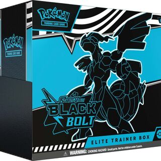 Pokémon TCG: Scarlet & Violet - Black Bolt Elite Trainer Box