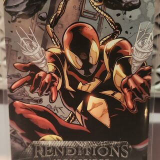 2024 Upper Deck Spider-Man Renditions Marvel Iron Spider #37