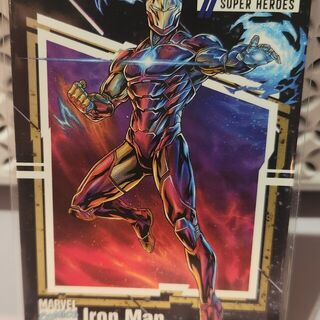 2024 Upper Deck Spider-Man Renditions Marvel Iron Man #82 Impel