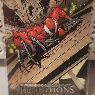 2024 Upper Deck Spider-Man Renditions Marvel Carnage #21