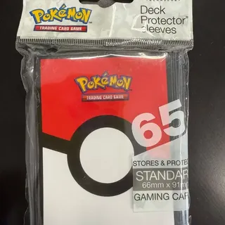 Ultra Pro Pokemon:-Poke Ball Standard Deck Sleeves (65 ct)