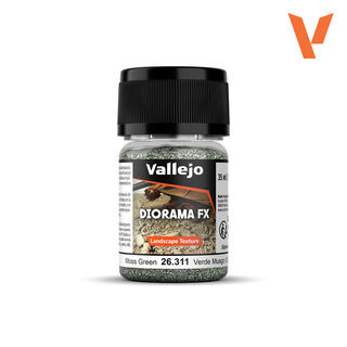 Vallejo Diorama FX Landscape Texture - Moss Green 0.5-2mm