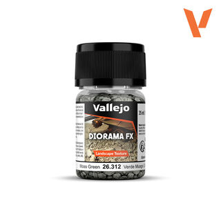 Vallejo Diorama FX Landscape Texture - Moss Green 2-5 mm