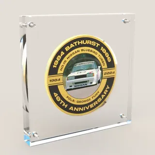 1984 Bathurst 1000 Pole Position 40th Anniversary Collector Medallion