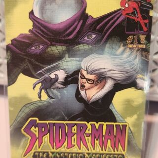 2024 Upper Deck Spider-Man Renditions Marvel Mysterio Canvas Comic Covers #55