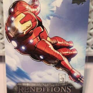 2024 Upper Deck Spider-Man Renditions Marvel Iron Man #78