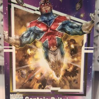 2024 Upper Deck Spider-Man Renditions Marvel Captain Britain #58 Impel