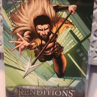 2024 Upper Deck Spider-Man Renditions Marvel Kraven the Hunter #45