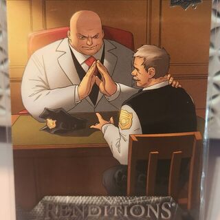 2024 Upper Deck Spider-Man Renditions Marvel Kingpin #47