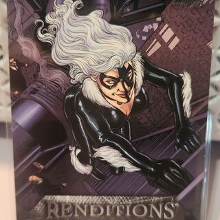 2024 Upper Deck Spider-Man Renditions Marvel Black Cat #49