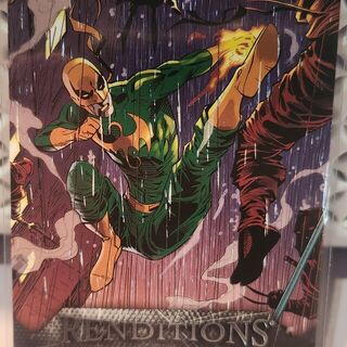 2024 Upper Deck Spider-Man Renditions Marvel Iron Fist #81