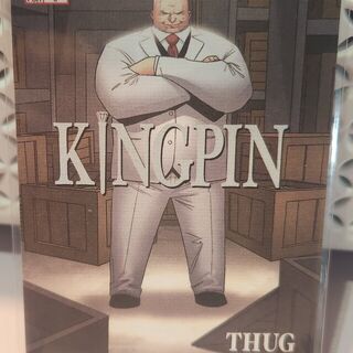 2024 Upper Deck Spider-Man Renditions Marvel Kingpin Canvas Comic Covers #56