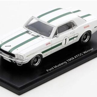 Spark Apex Replicas Ford Mustang 1969 ATCC Winner