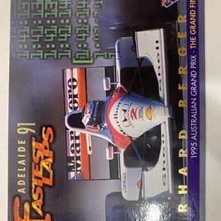 Futera 1995 Formula 1 - Gerhard Berger Fastest Numbered 722/5000