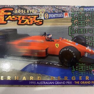 Futera 1995 Formula 1 - Gerhard Berger Fastest Lap Numbered 3694/5000