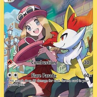 Pokémon TCG: Braixen TG01/TG30 Trainer Gallery Card