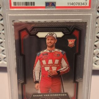 2024 Panini Prizm Racing Shane Van Gisbergen PSA Graded 9