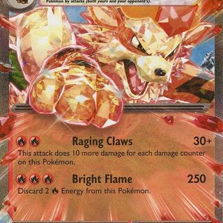 Pokémon TCG: Arcanine EX 32/198 Card