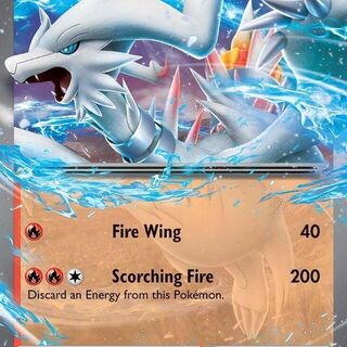 Pokémon TCG: Reshiram EX 30/159 Card
