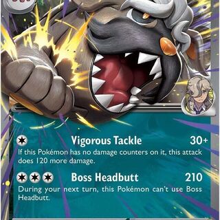 Pokémon TCG: Arven's Mabosstiff EX 139/182 Card