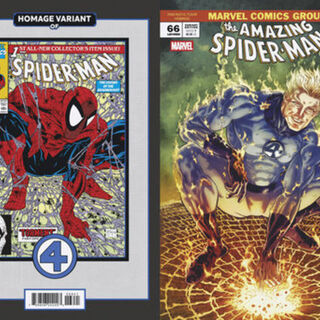 The Amazing Spider-Man #66 PACO DIAZ FANTASTIC FOUR HOMAGE VARIANT Marvel Comics