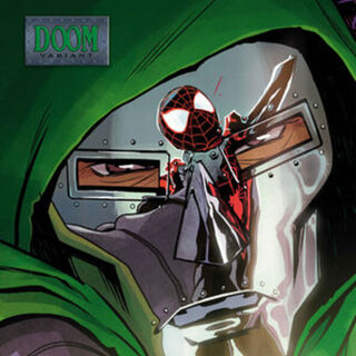 Miles Morales: Spider-Man #25 ANNIE WU DOOM VARIANT Marvel Comics