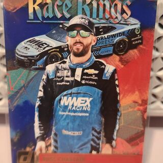 2024 Panini Donruss Racing Nascar #197 Race Kings Red and Blue Ross Chastain