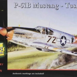 P-51B Mustang - Tuskegee E-Z Snapz Kitset - Pegasus Hobbies 1/48
