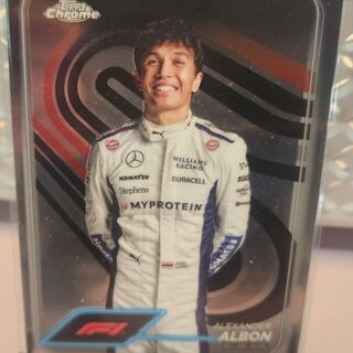 2024 Topps Chrome F1 Qualifying Lap Alex Albon #19