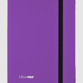 Ultra Pro Eclipse 9-Pocket PRO-Binder Royal Purple