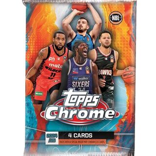 Topps Chrome NBL 2024/2025 Basketball Trading Cards - Hobby Breaker Box
