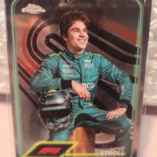 2024 Topps Chrome F1 Qualifying Lap Lance Stroll #12
