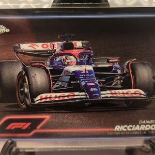 2024 Topps Chrome F1 Qualifying Lap Daniel Ricciardo #90