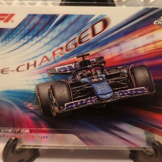 2024 Topps Chrome Qualifying Lap F1 Esteban Ocon Re-Charged RECH-9