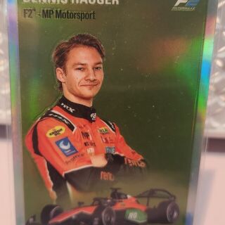 2024 Topps Chrome F1 Qualifying Lap Dennis Hauger #1954-24 - F2