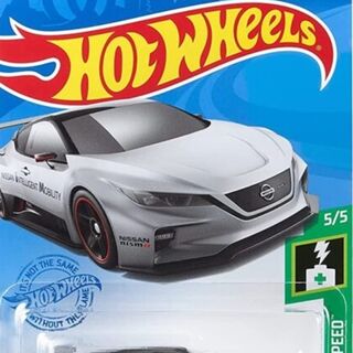 Hotwheels Nissan Leaf Nismo RC_02 Silver LC