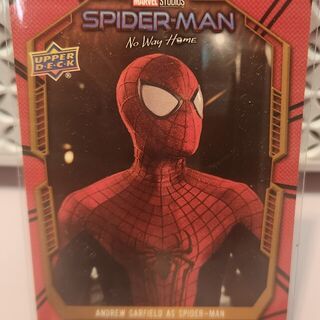 2023 Upper Deck Spider-Man No Way Home Ensemble Red Foil E-2 Andrew Garfield