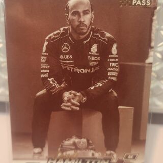 2024 Topps Paddock Pass F1  #6 Lewis Hamilton - Sepia