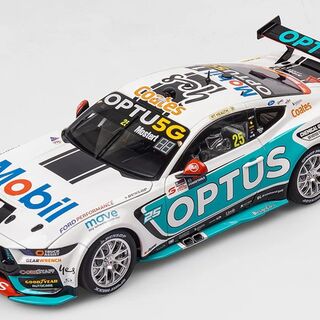 Authentic Collectables 1/18 Mobil 1 Optus Racing #25 Ford Mustang GT - 2024 Perth SuperSprint Race 9 Winner (First Ford Win for WAU)