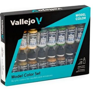 Vallejo Model Colour Allied Forces WWII 16 Colour Set