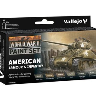 Vallejo WWII American Armour & Infantry